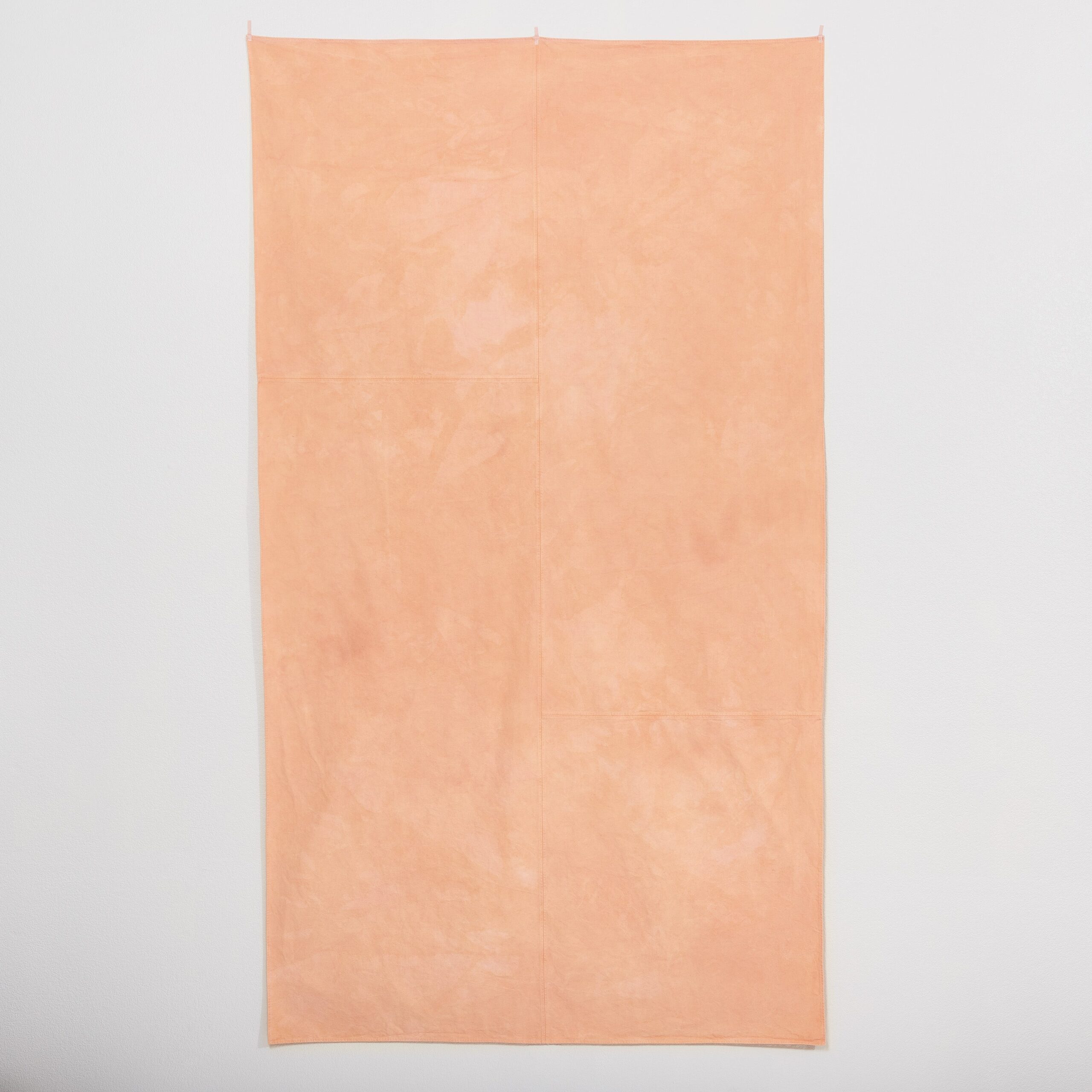 Naturally Dyed Tablecloth for 8 in Madder